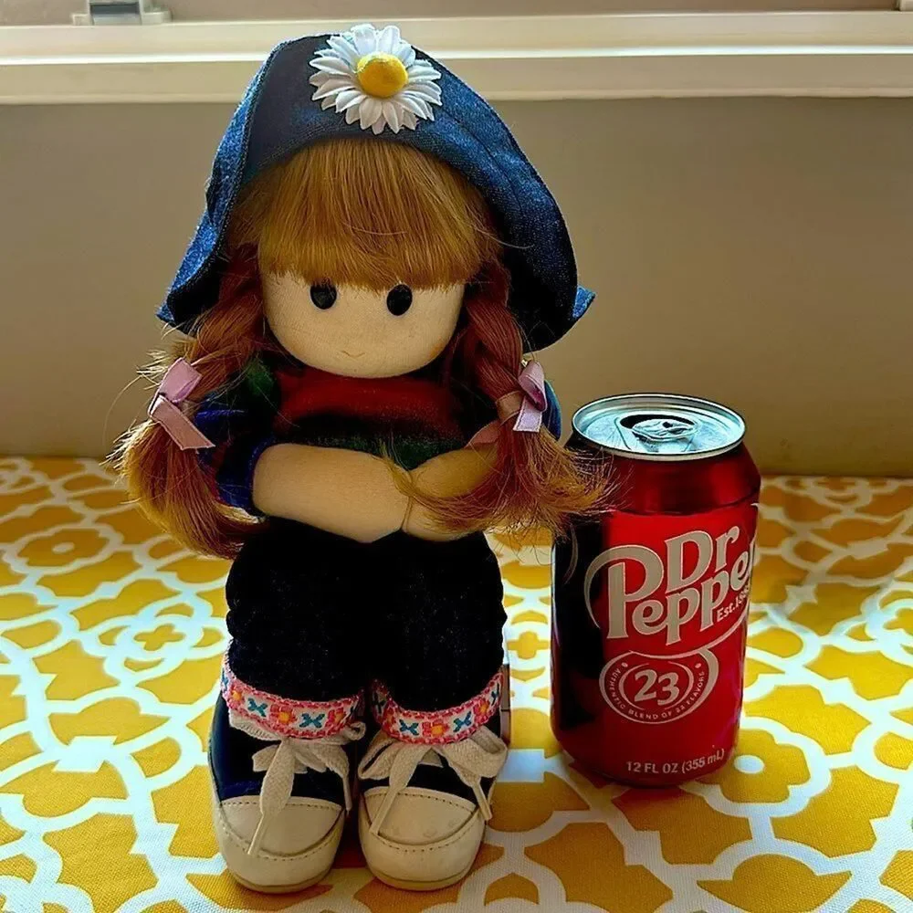 Berkeley Designs Rainbow Wind Up Musical Doll. see Video she beautiful See Video